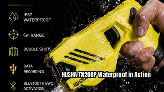 HUSHATX200P | Impermeabile in azione