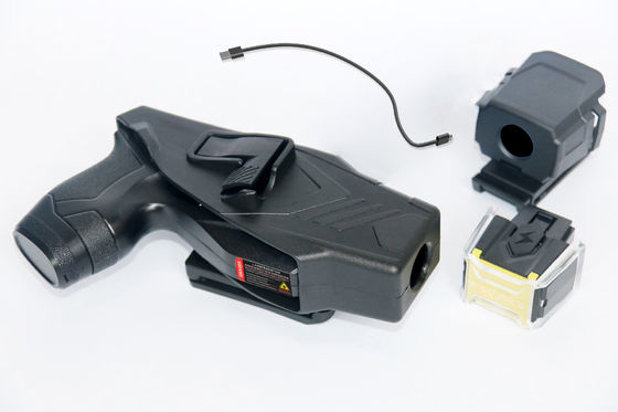 comprare Arma ad energia condotta HUSHA TX100P con tensione di uscita 55KV, impermeabile IP57 e batteria ricaricabile da 7,4 V per le forze dell'ordine fabbricazione online