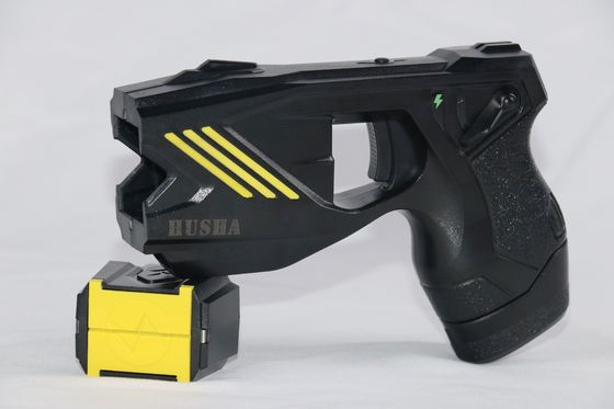 comprare Pistola stordente impermeabile IP57 HUSHA TX100P con tensione di uscita 55KV e batteria ricaricabile per le forze dell'ordine fabbricazione online
