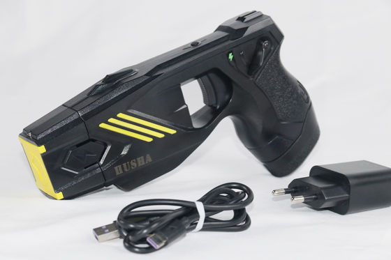 comprare Pistola stordente HUSHA ricaricabile IP57 impermeabile 55KV tensione di uscita arma a energia condotta per le forze dell'ordine fabbricazione online