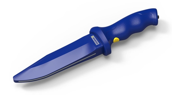 comprare Coltello elettrico della polizia con interruttore di sicurezza e interfaccia di ricarica generale fabbricazione online