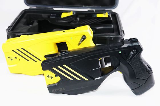 HUSHA TX200P Dual Cartridge Stun Gun con IP57 impermeabile e doppio laser e luce LED non letale