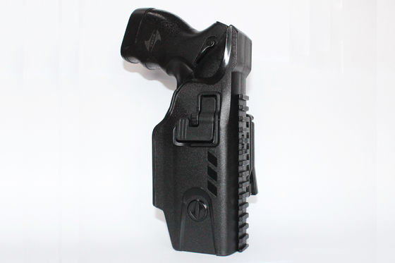Pistola stordente professionale HUSHA TX100C con tensione di uscita 55±5KV, puntatore laser e portata massima di 7 metri
