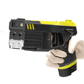 Lanciatore di peperoni e sistemi di ritenuta a doppia cartuccia HUSHA PX400 con raggio di tiro di 6 m e impermeabile IP57